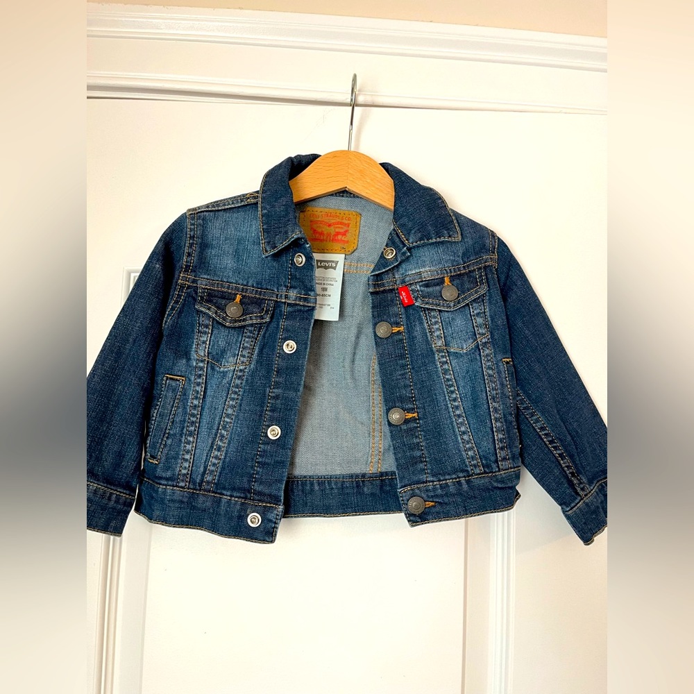 Levi jean jacket 18 to 24 months